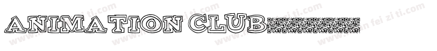 animation club字体转换